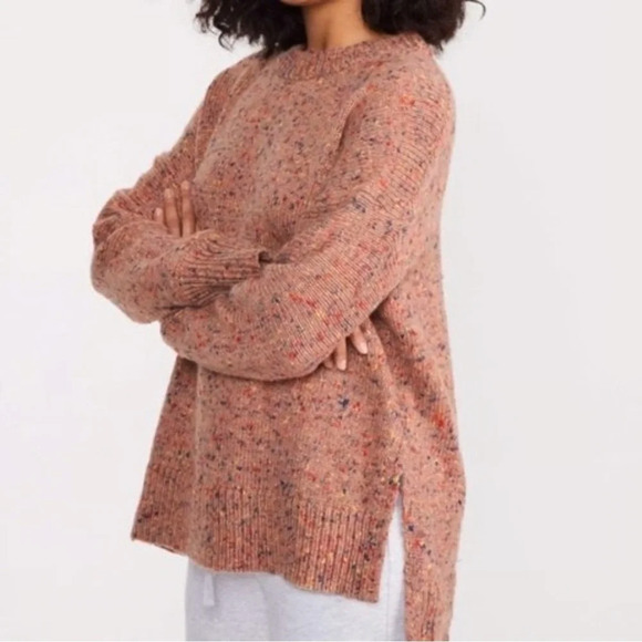 W&W ONCE L&G Flecked Tunic Sweater - Picture 1 of 8